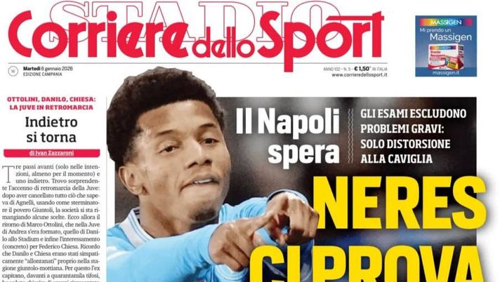 Prime pagine giornali sportivi oggi: il Napoli sui media- immagine 1