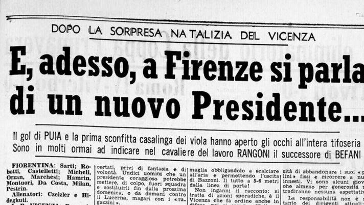 Nel 1960 l’ultimo (pessimo) Natale in campo. Tifosi viola infuriati a fine gara! - immagine 1