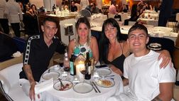 Di Maria e compagna a cena con Dybala e Oriana Sabatini: la foto