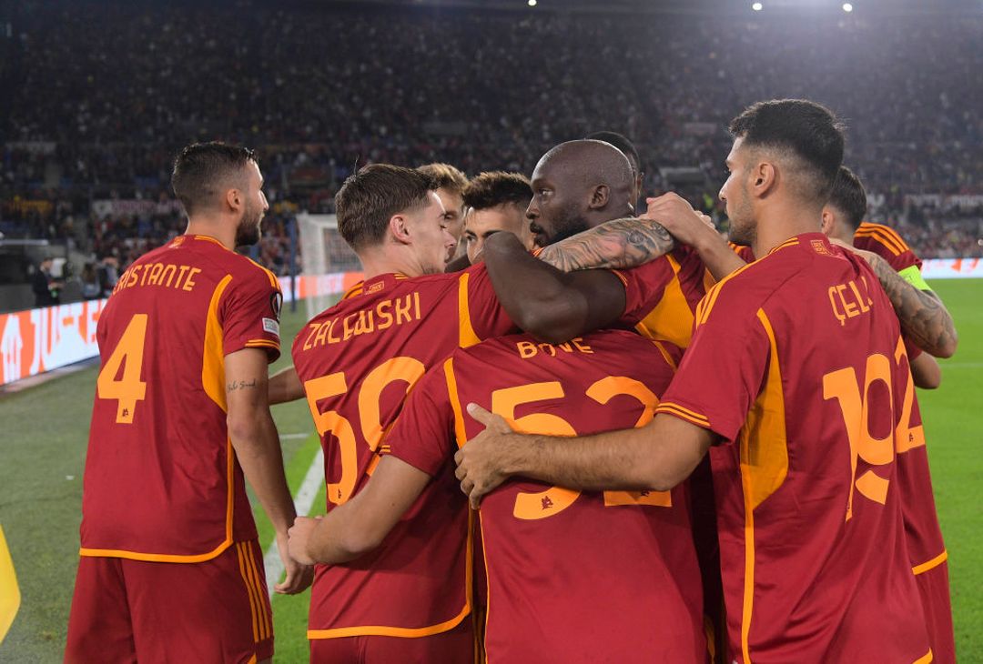 Roma-Slavia Praga 2-0 – FOTO GALLERY - immagine 34