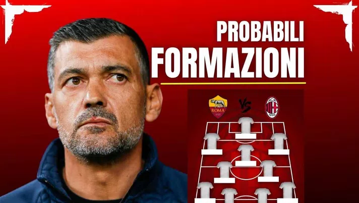 Roma-Milan, probabili formazioni: Theo Hernandez in dubbio. Gimenez ...