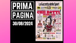 Prima pagina Gazzetta dello Sport: “Nuova Champions, che botti”
