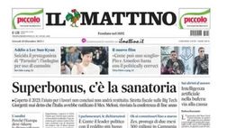 LA PRIMA PAGINA DE IL MATTINO: “Napoli-Salernitana, derby per Mazzocchi”