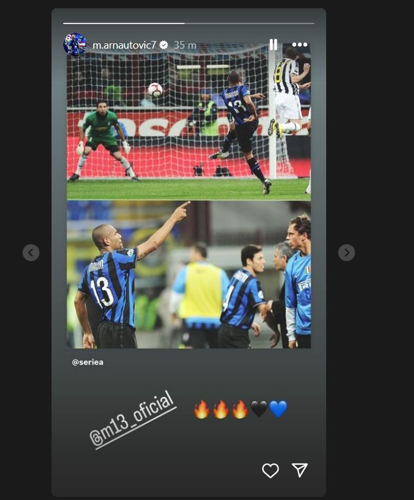 Inter, Serie A posta gol Maicon alla Juve nel 2010 e tagga Arnautovic che riposta- immagine 3
