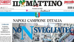 Il Napoli sui media: le prime pagine dei quotidiani di oggi