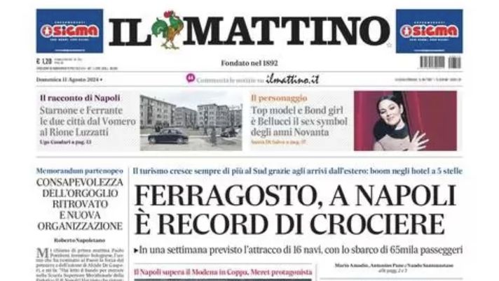 PRIMA PAGINA IL MATTINO OGGI: “Prima di rigore, Meret protagonista!” - immagine 1