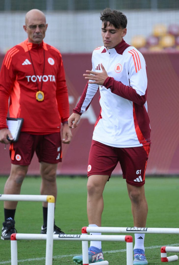 Roma, l’allenamento prima della partenza per la Svezia – FOTO GALLERY - immagine 15