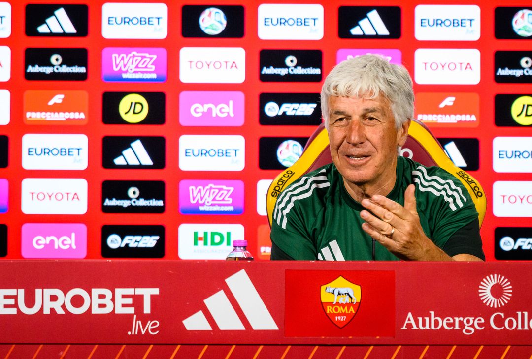 Bologna-Roma, la conferenza stampa di Gian Piero Gasperini – FOTO GALLERY - immagine 7