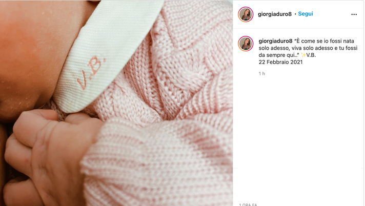 Andrea Belotti diventa padre: è nata Vittoria - immagine 1