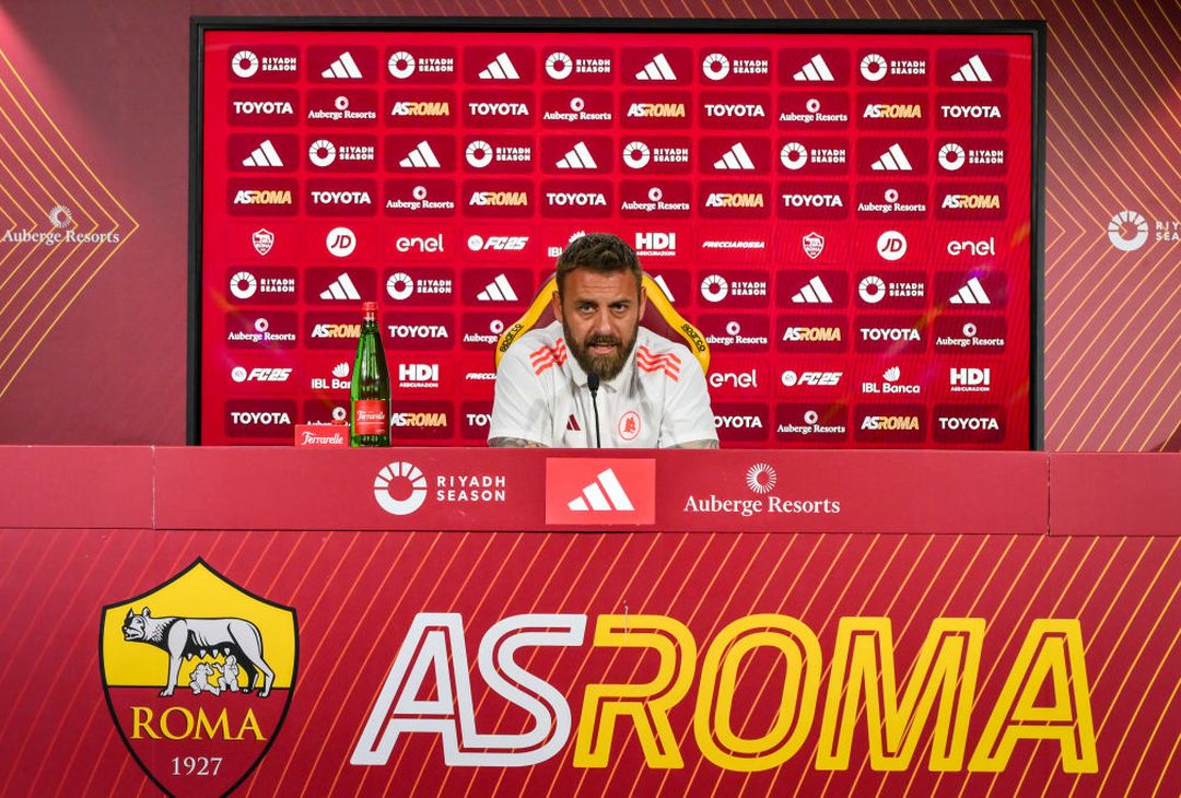 De Rossi in conferenza stampa alla vigilia dell’Empoli – FOTO GALLERY - immagine 2