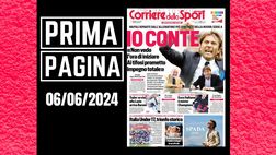 Prima pagina Corriere dello Sport: “Napoli, Conte non vede l’ora di iniziare”