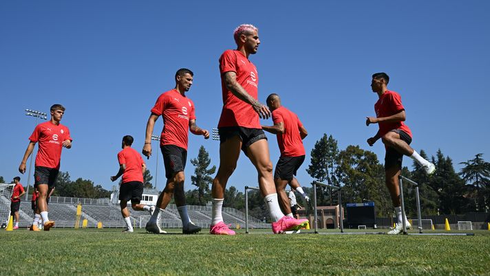 allenamento AC Milan UCLA Los Angeles-USA