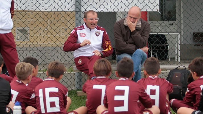 Ermanno Demaria e Franchino Dinuovo, colonne tra i tecnici della Scuola Calcio del Torino: da loro passeranno i ragazzi che si alleneranno al Robaldo una volta approdati al settore giovanile Aprono le iscrizioni alla Scuola Calcio Torino per la prossima stagione: le modalità - immagine 1