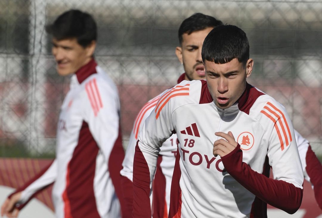 Roma, l’allenamento a due giorni dalla trasferta con il Milan – FOTOGALLERY - immagine 5