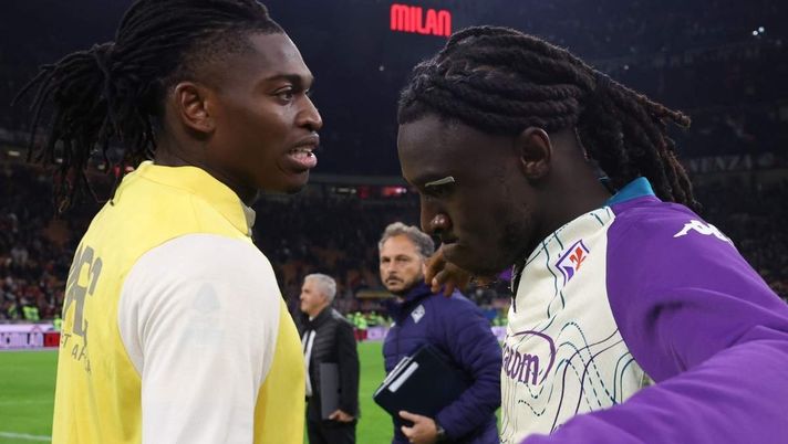 Kean e Leao amici fuori dal campo: avvistati insieme durante ... | VIDEO