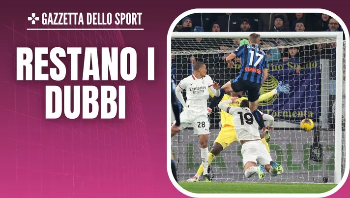 Moviola Atalanta-Milan Serie A 2024-2025 arbitro La Penna