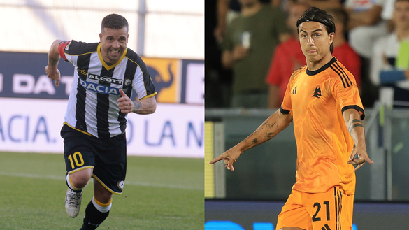 Antonio Di Natale e Paulo Dybala