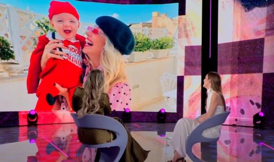 Screen Video Verissimo Guenda Goria: “Mio figlio Noah operato al cervello. Il periodo più tosto della mia vita”- immagine 2