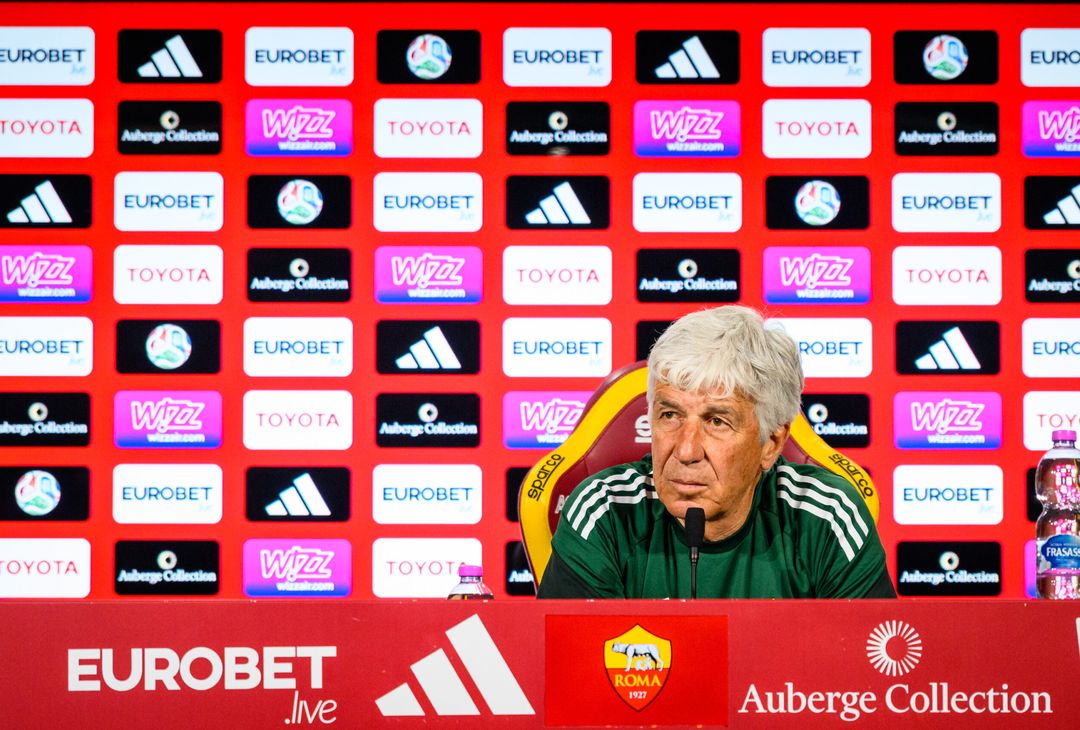 Bologna-Roma, la conferenza stampa di Gian Piero Gasperini – FOTO GALLERY - immagine 3