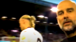 Il brutto gesto di Guardiola nei confronti di un cameraman