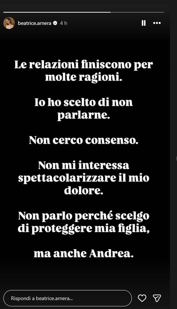 Pisani: “Ho saputo dai giornali di Beatrice e Raoul Bova”. La replica di lei- immagine 4