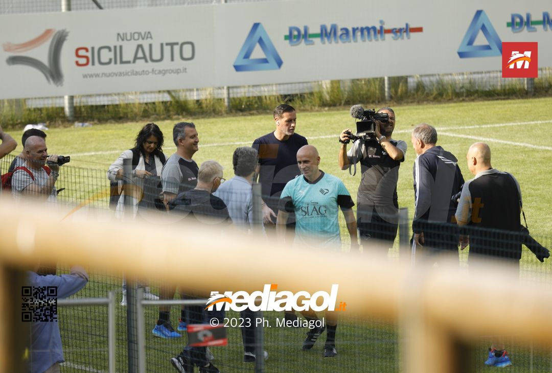 FOTO Ritiro Palermo, day 2: partitella e colloquio Corini-Rinaudo (Gallery) - immagine 45