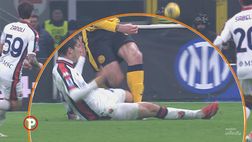 Inter-Genoa, Cesari: “Miretti rischia rosso”. Matri: “Espulsione, gli può spezzare una gamba”