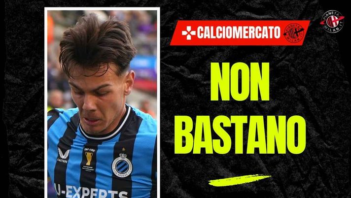 Calciomercato Milan, dal Belgio: '38 milioni insufficienti per Jashari'