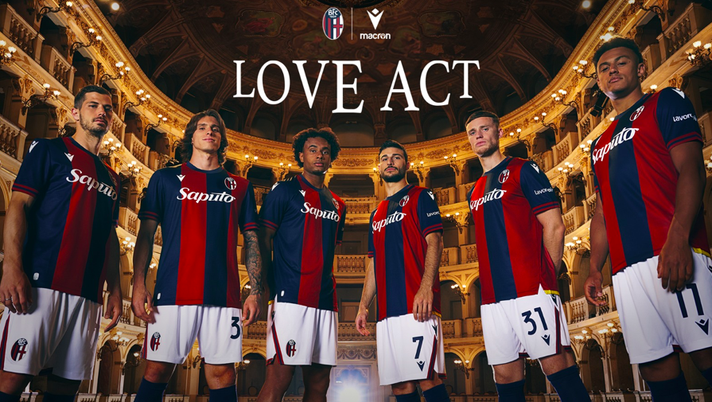 Ecco la nuova maglia del Bologna: sarà utilizzata lunedì - immagine 1