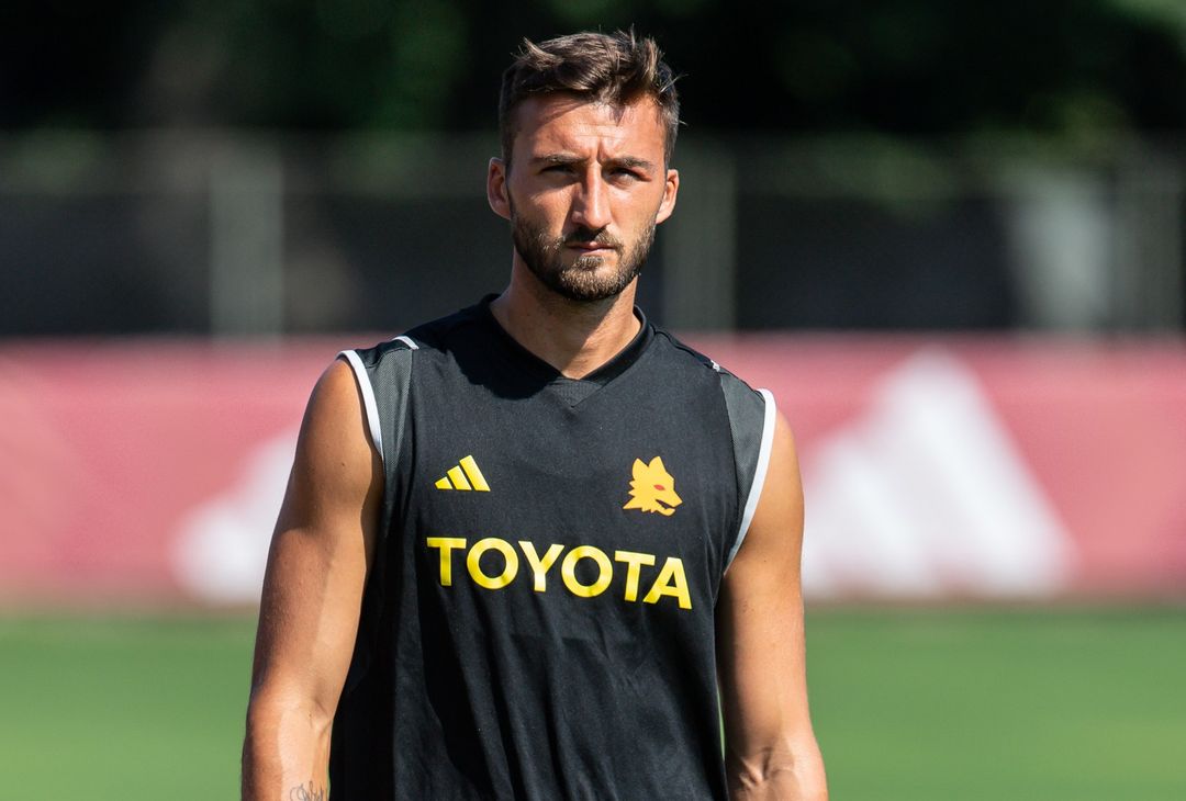 Roma, l’allenamento a tre giorni dall’esordio con la Salernitana – FOTO GALLERY - immagine 14