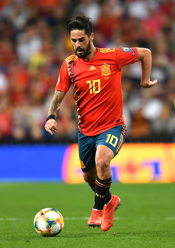 L'ultima presenza di Isco in nazionale: Spagna-Svezia del 10 giugno 2019, al Santiago Bernabeu. La partita era valida per le qualificazioni a Euro 2020. (Foto di David Ramos/Getty Images) Isco ritorna in nazionale: “I miei figli più contenti di vedermi con Yamal che con la Roja”- immagine 3