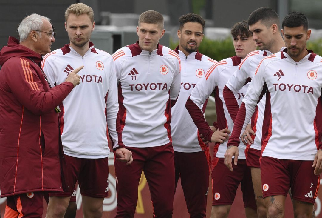 Trigoria, la rifinitura alla vigilia del Porto – FOTO GALLERY- immagine 1