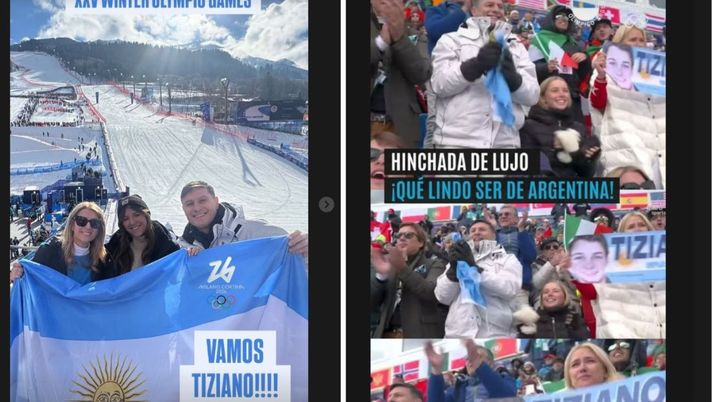 Milano-Cortina, a Bormio anche Valeria Mazza: in gara suo figlio. Con lei anche Zanetti - immagine 1