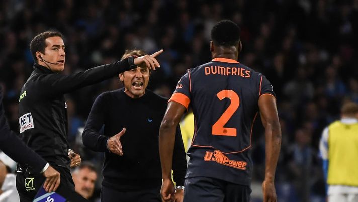 Napoli-Inter, Bernardi: “Vi spoilero come nasce la lite Dumfries-Conte e cosa si sono detti” Napoli-Inter, Bernardi: “Vi spoilero come nasce la lite Dumfries-Conte e cosa si sono detti” - immagine 1