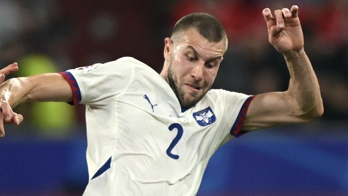 Strahinja Pavlovic RB Salisburgo Serbia Europei 2024