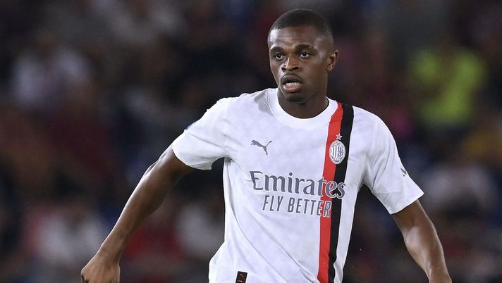 Pierre Kalulu AC Milan Bologna-Milan 0-2 Serie A 2023-2024