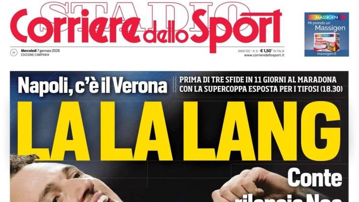 Prime pagine giornali sportivi oggi: il Napoli sui media- immagine 1