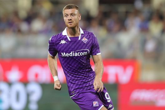 FLORENCE, ITALY - SEPTEMBER 17: Lucas Beltrán of ACF Fiorentina in action during the Serie A TIM match between ACF Fiorentina and Atalanta BC at Stadio Artemio Franchi on September 17, 2023 in Florence, Italy. (Photo by Gabriele Maltinti/Getty Images) Trevisani: “Samardzic? Fossi stato l’Inter avrei preso Beltran con quei soldi”- immagine 2