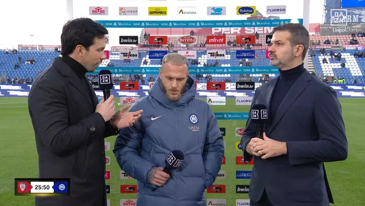 Dimarco: “Cagliari tosto, fondamentale l’approccio. Dopo il 4-4 con la Juve…” - immagine 1