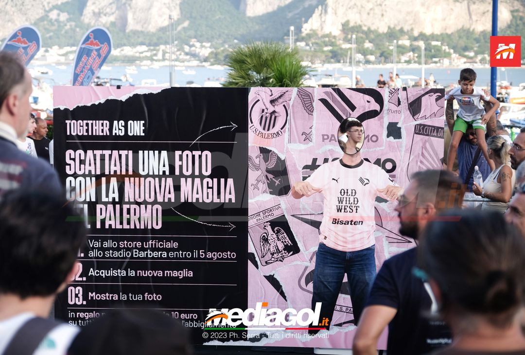 FOTO PALERMO: presentazione maglia Puma 2023/2024 a Mondello (GALLERY) - immagine 33