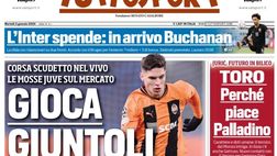 LA PRIMA PAGINA di TUTTOSPORT: “Gioca Giuntoli, le mosse Juve sul mercato”