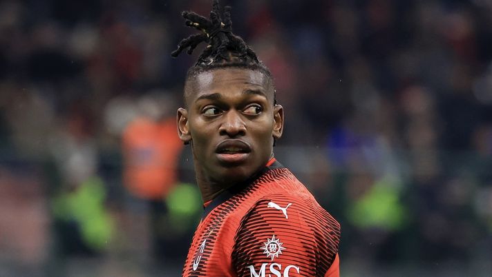 Rafael Leao AC Milan Milan-Atalanta 1-1 Serie A 2023-2024
