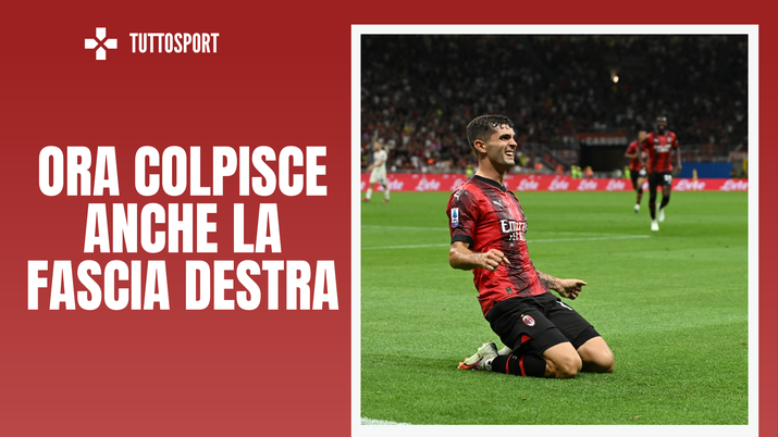 Christian Pulisic, attaccante del Milan