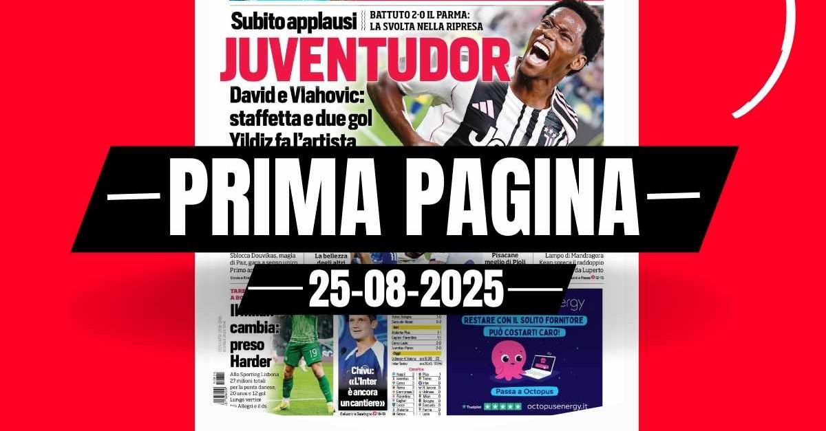 prima pagina corriere dello sport il milan cambia preso harder