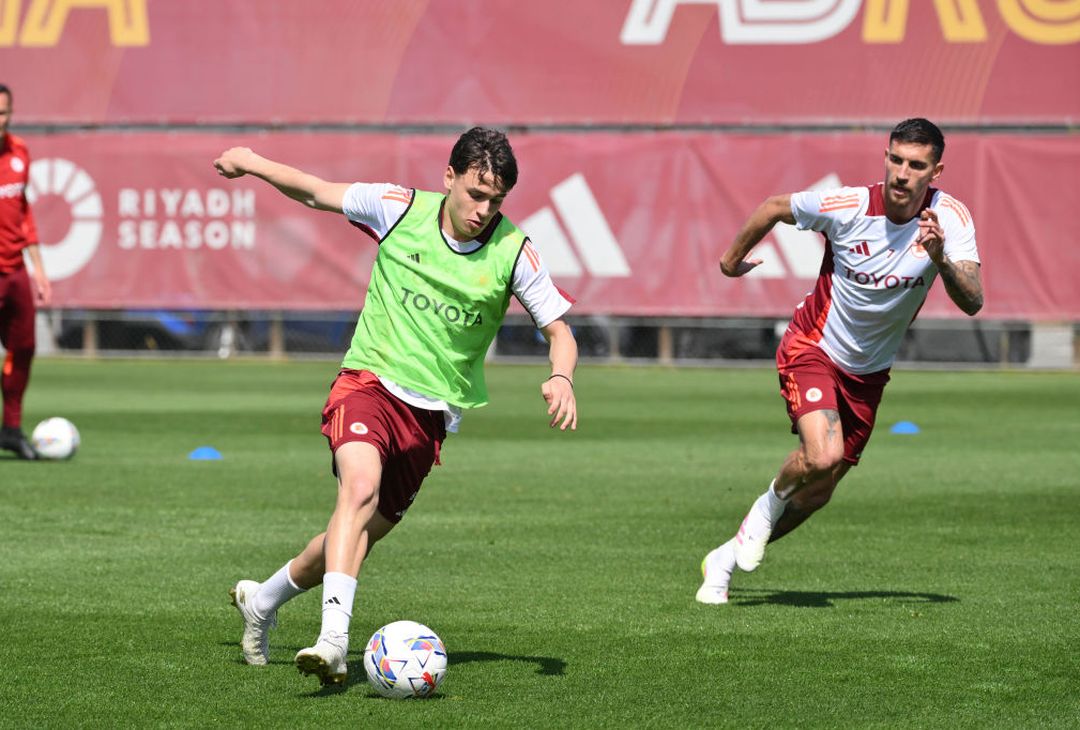 Trigoria, l’allenamento a tre giorni dal Lecce – FOTO GALLERY - immagine 25