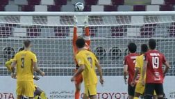 Qatar, parata del portiere in presa alta: anzi no…