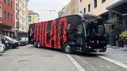 Derby Inter-Milan, i rossoneri sono in ritiro all’hotel Melià | VIDEO