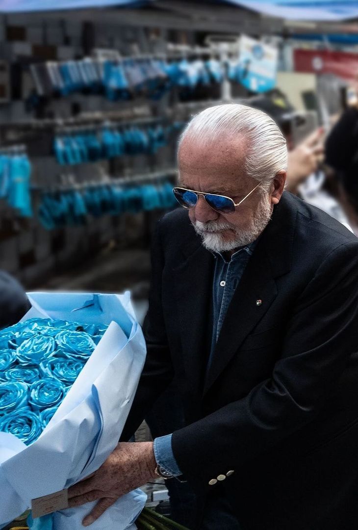 GALLERY Il Napoli omaggia Maradona: Conte, Di Lorenzo e ADL visitano i murales - immagine 3