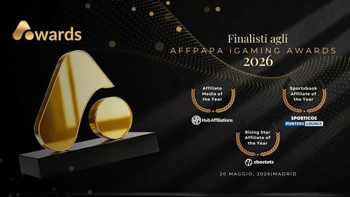 Hub Affiliations tra i finalisti agli AffPapa iGaming Awards: più candidature che raccontano qualcosa in più - immagine 1