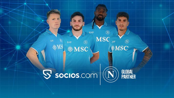 UFFICIALE – Il Napoli rinnova la partnership con Socios: i benefici per i tifosi UFFICIALE – Il Napoli rinnova la partnership con Socios: i benefici per i tifosi - immagine 1